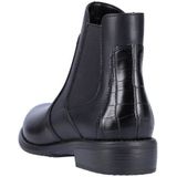 Remonte Dames D0F70 Chelsea laarzen, zwart/zwart/zwart/zwart/zwart/01, 36 EU