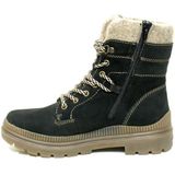 Remonte - D0C77 - Veterschoenen - Zwart - Leer