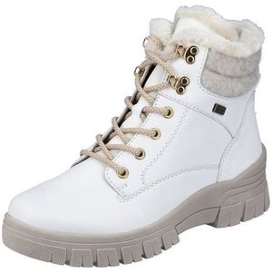 Remonte - Veterboot - Wit - Leer - Water- en Vuilafstotend