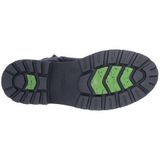 Remonte D0B76 Enkellaarzen - Zwart - Lakleer/Glad Leer - Gevoerd