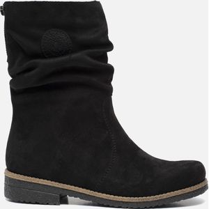 Rieker Enkellaarsjes zwart Nubuck - Dames - Maat 36