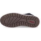 Kuitlaarzen - Zwart/Grijs - Vetersluiting/Ritssluiting - Blokhak