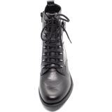 Remonte - D0F72 - Veterboot - Zwart - Leer - Verwisselbaar Voetbed