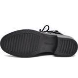 Remonte - D0F72 - Veterboot - Zwart - Leer - Verwisselbaar Voetbed