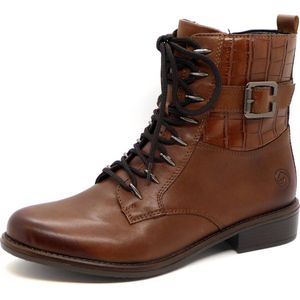 Remonte Dames Veterboot - D0F72-Cognac
