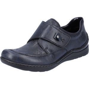 Instappers - Imitatieleer - Gevoerd - Velcro Sluiting - Paisley Motief
