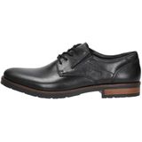 Rieker - Ballerina's - Zwart - Leer