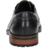 Rieker - Ballerina's - Zwart - Leer