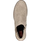 Rieker - X5772 - Enkellaarzen - Beige - Synthetisch - Blok Hak