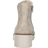 Rieker - X5772 - Enkellaarzen - Beige - Synthetisch - Blok Hak