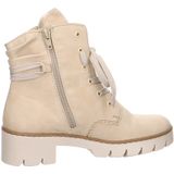 Rieker DAMES Enkellaarzen X5717, Vrouwen Veterlaarsjes,laars,halve laars,veterschoen,overgangsschoen,Beige (beige / 62),39 EU / 6 UK