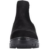 Chelsea Boots - Zwart - Textiel - Blokhak 4,6 cm