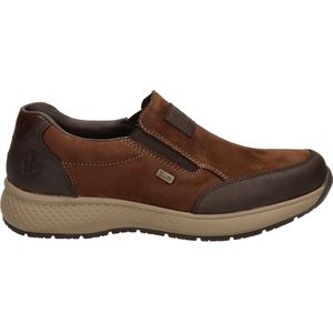 Rieker - Heren Instapschoenen - Zwart - Leer/Imitatieleer