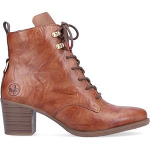 Rieker Veterschoenen Hak Veterschoenen Hak - cognac - Maat 41