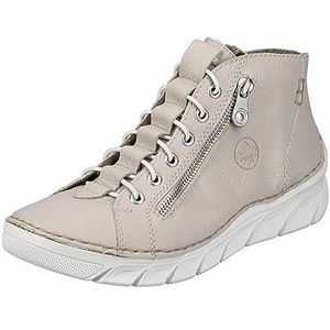 Rieker dames 55048 enkellaarsjes, beige, 38 EU