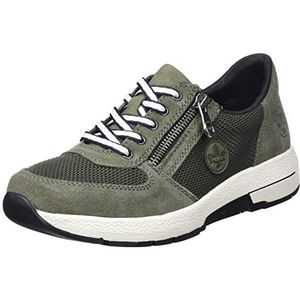 Rieker N8451 damessneakers, Groen