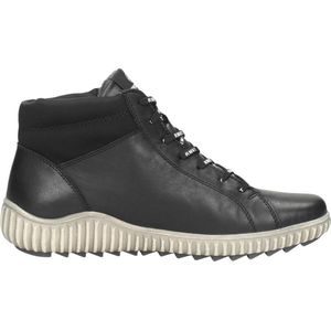 Remonte - Veterschoenen Hoog - Zwart - Casual schoenen