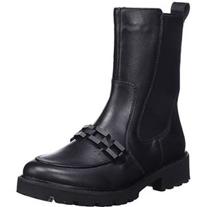 Remonte Dames D8669 Chelsea Boot, zwart, 38 EU