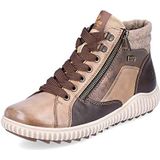 Remonte - R8271-20 - Veterlaars - Beige - Leer en Imitatieleer