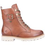 Remonte Winterboots, Blockabsatz, Schnürboots, Outdoorschuh mit Zierschnalle