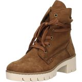 Rieker - Veterboots - Zwart - Imitatieleer - Wolachtige Binnenkant