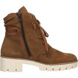 Rieker - Veterboots - Zwart - Imitatieleer - Wolachtige Binnenkant