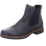 Rieker - Chelsea Laarzen - Zwart - Enkellaarzen - Halve Laarzen - Sliplaars