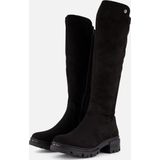 Rieker - Dames Laarzen - Zwart - Suedine - Warm Gevoerd