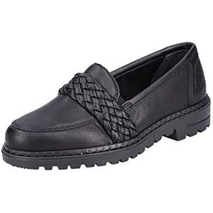 Rieker - 54850 - Mocassin - Zwart - Synthetisch