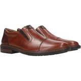 Rieker - Instappers - Bruin - Leer - Gepolsterd