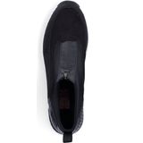 Enkellaarsjes - Effen - Imitatieleer - Sleehak - Ritssluiting