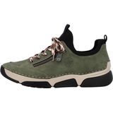 Rieker - Instap Sneakers - Groen - Comfortabel - Dames