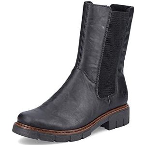 Rieker Chelsea Boots Z3582, dameslaarzen, zwart, 41 EU