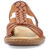 Rieker - 60809 - Sandalen - Bruin - Kunstleer