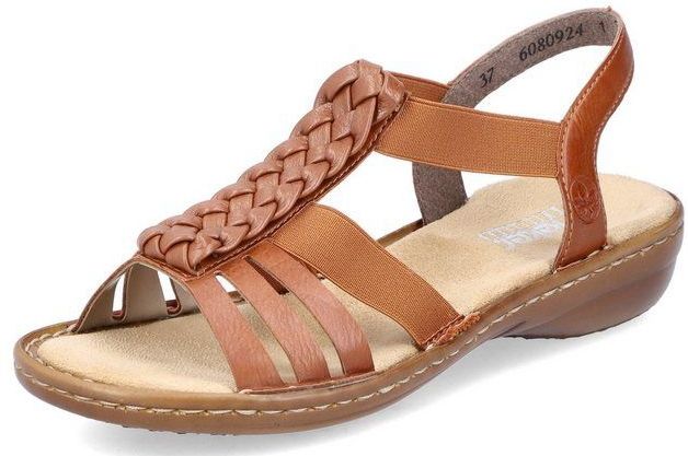 Rieker - 60809 - Sandalen - Bruin - Kunstleer