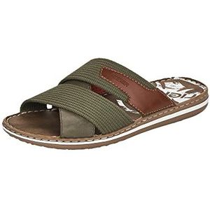 Rieker Slippers - Groen - Synthetisch - Heren
