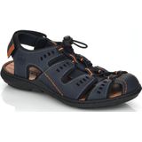 Rieker Sandals 22021- Mannen Blauw Sandalen