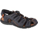 Rieker Sandals 22021- Mannen Blauw Sandalen