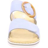 Rieker - Dames - Schoenen - Blauw - Slippers