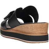 Remonte Pantolette, Keilabsatz, Sommerschuh mit schöner Zierschleife
