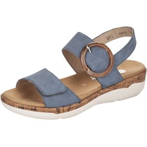 Remonte -Dames - blauw - sandalen - maat 38