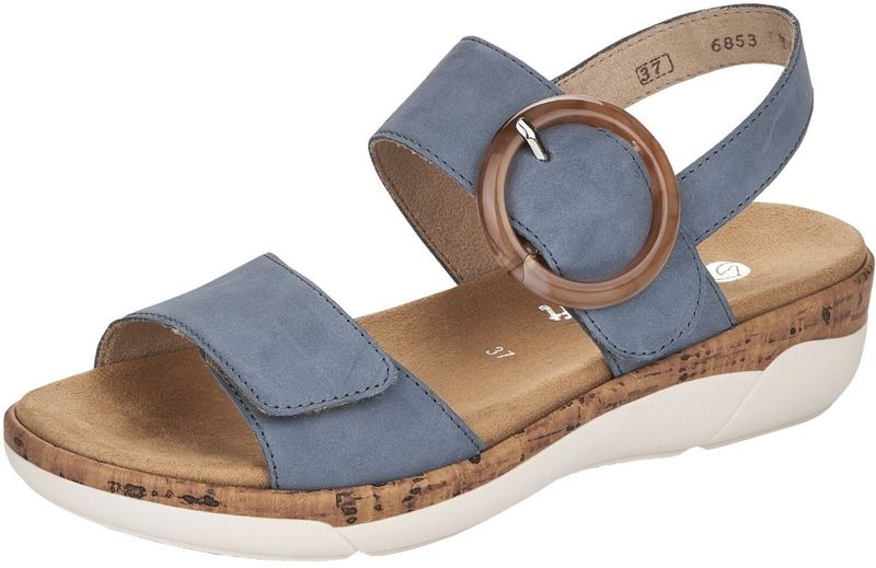 Remonte Sandalen , sleehak, sandaal, zomerschoen met uitneembaar voetbed