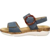 Remonte - R6853-14 - Sandalen - Blauw - Leer