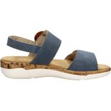 Remonte - R6853-14 - Sandalen - Blauw - Leer