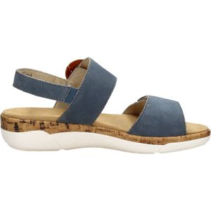 Remonte - R6853-14 - Sandalen - Blauw - Leer