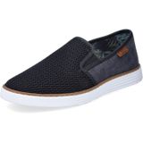 Rieker Slip-On Sneaker Casual Slipper, Freizeitschuh mit gemustertem Innenfutter