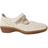 Rieker - 41389 Bandschoenen - Zwart - Leer