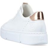Rieker - N5904 - Damessneakers - Weiss - Hoogwaardige Materialen - Plat Design
