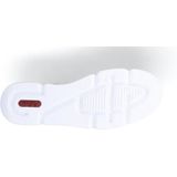 Rieker - N5904 - Damessneakers - Weiss - Hoogwaardige Materialen - Plat Design