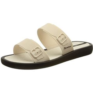 Ipanema NUVEA Slide Femme, Noir/Beige, 35.5 EU